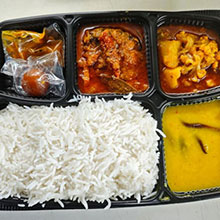 Rohu Fish Thali